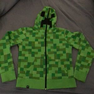 Jinx Minecraft Creeper Hoodie/ Hoody Sweatshirt YM